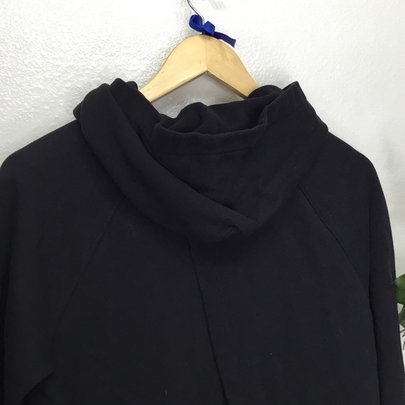 Athleta Black Criss Cross Back Hoodie - Picture 5 of 7